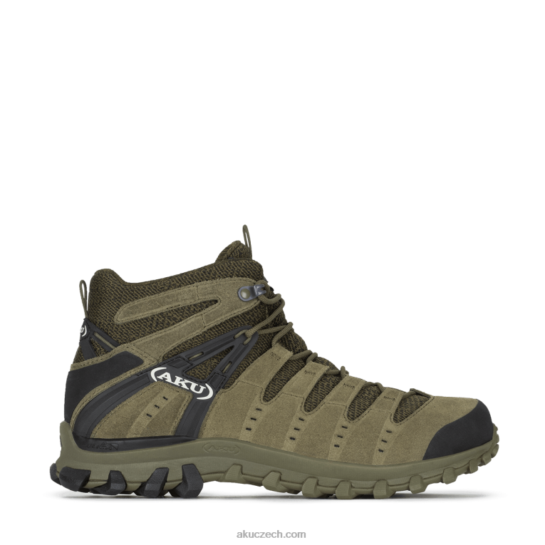alterra lite mid gtx AKU camo zelená/černá 600JN10 muži