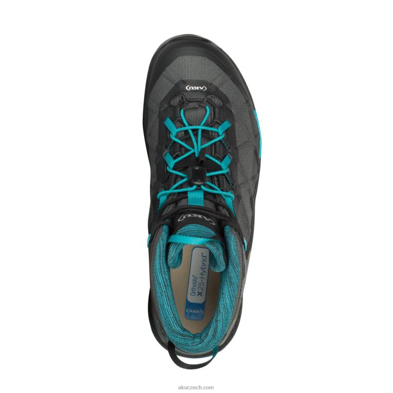 raketa mid dfs gtx AKU černá/tyrkysová 600JN32 ženy